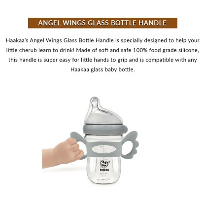 Haakaa Angel Wings  Handle for Gen 3 Glass Bottle 90ml & 160ml