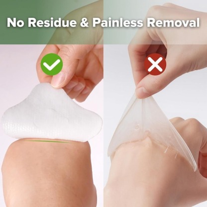 Haakaa 8pcs Hydrogel Breast Pads with Lanolin, Instant Cooling Pain Relief for Sore or Crack Nipples from Breastfeeding