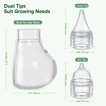 Haakaa Nasal Care Easy-Squeezy Penguin Pro Silicone Bulb Syringe