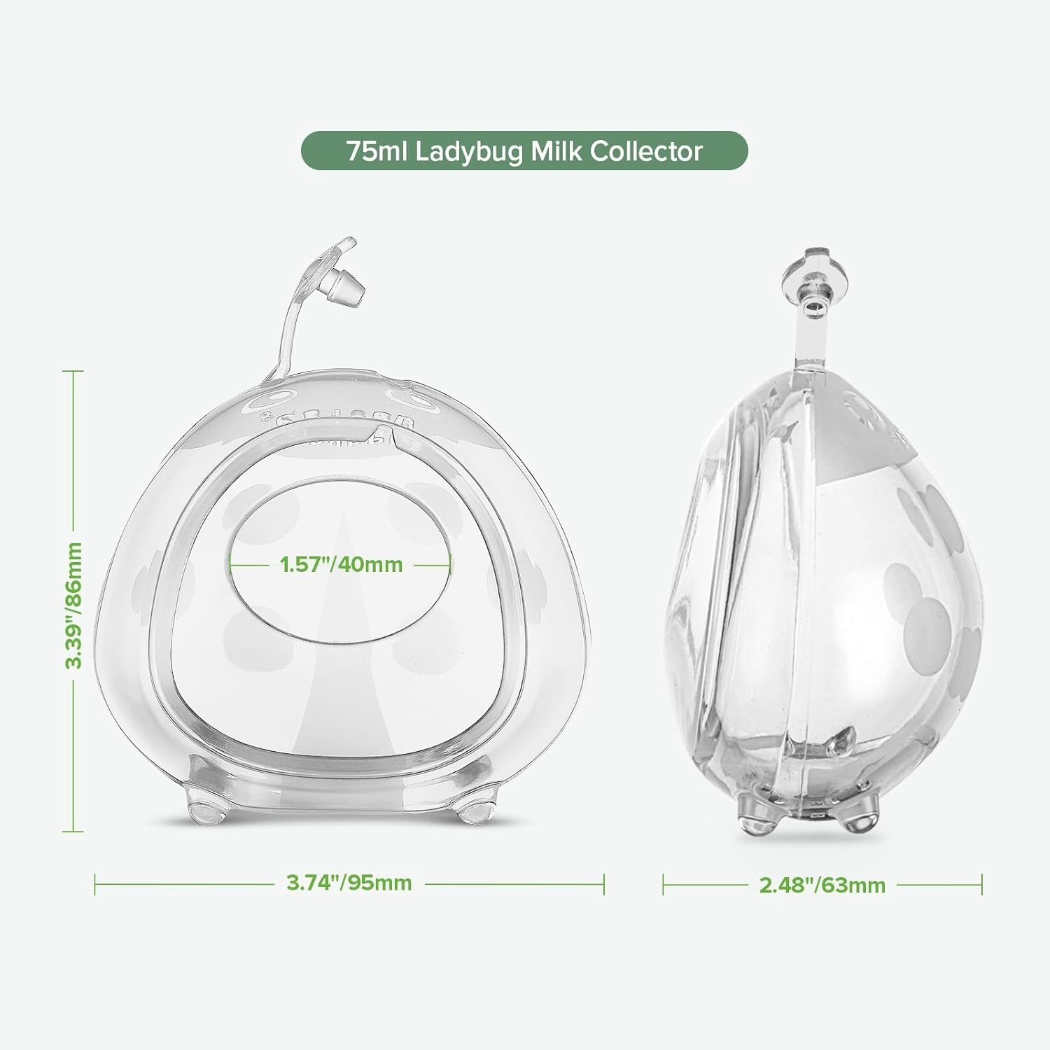 Haakaa Ladybug Silicone Breast Milk Collector (40ml/75ml)