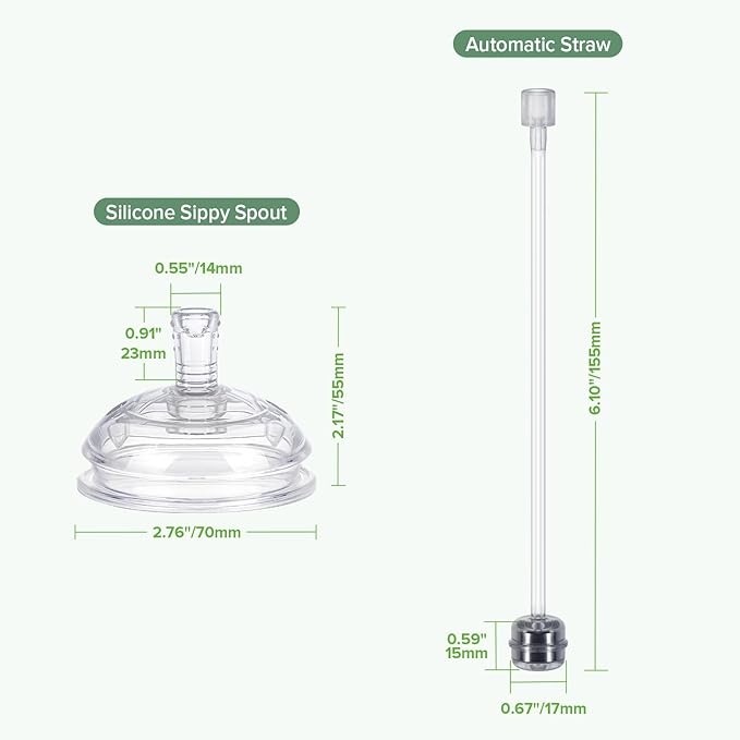 HaaKaa Gen 3 Silicone Bottle Sippy Spout