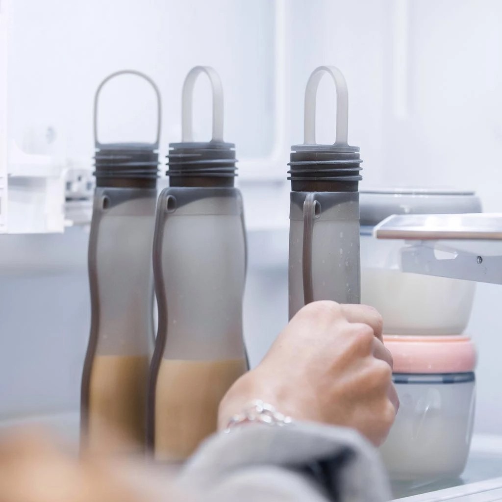 HaaKaa Happii Bear Silicone Breast Milk Storage Bag 