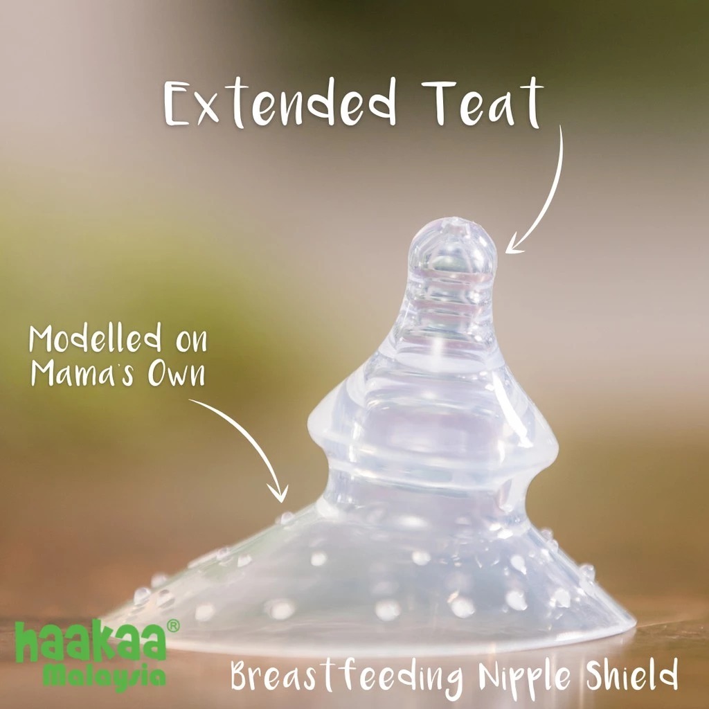 HaaKaa Breastfeeding Nipple Shield – Nipple Teat(Round Teat)