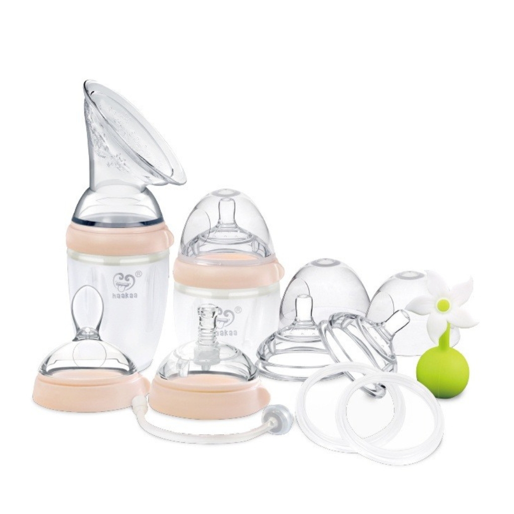 haakaa gen3 premium pack peach color