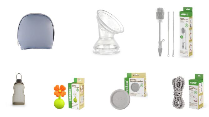 A series of Haakaa pump accessories