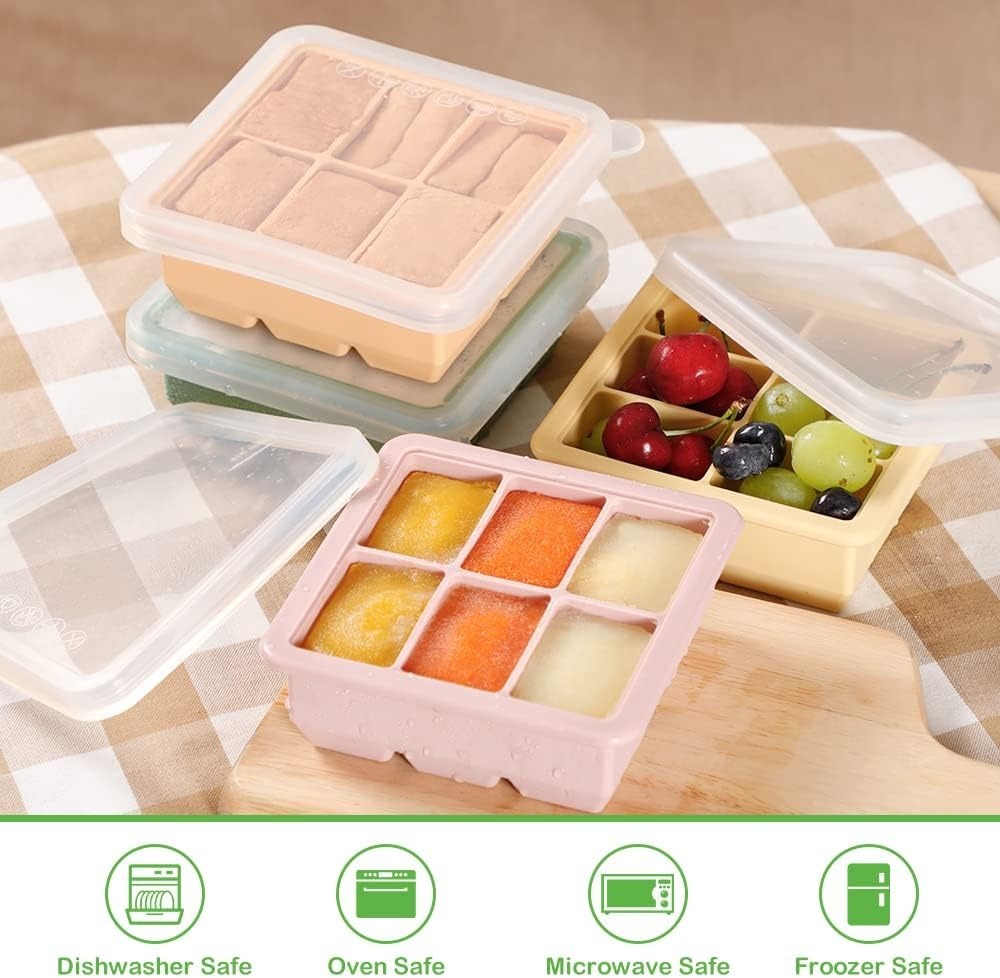 HaaKaa Baby Food And Breast Milk Freezer Tray