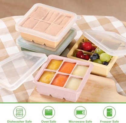 HaaKaa Baby Food And Breast Milk Freezer Tray