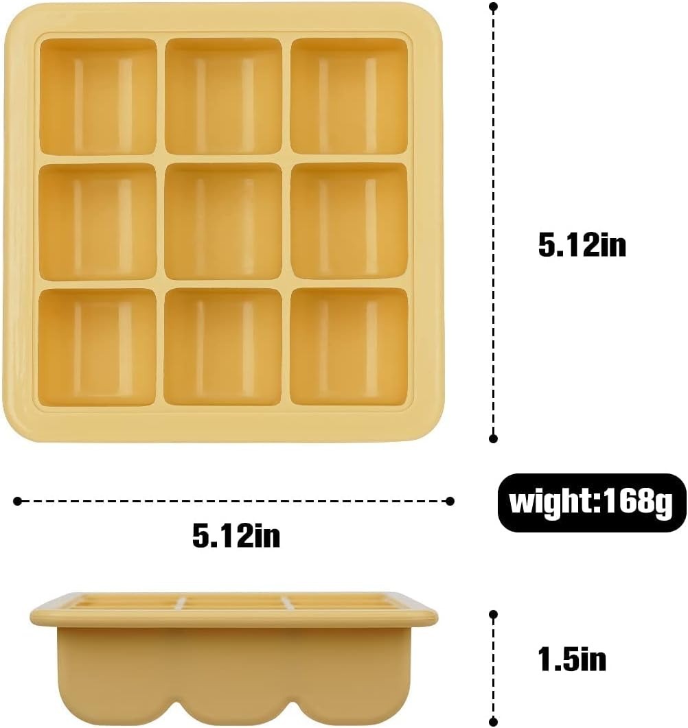 HaaKaa Baby Food And Breast Milk Freezer Tray