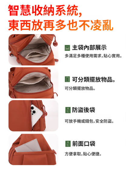 多功能大容量百搭包