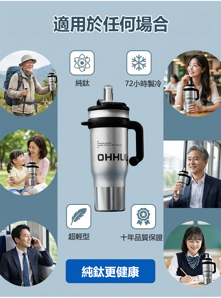 鈦金屬巨無霸便攜冰霸杯