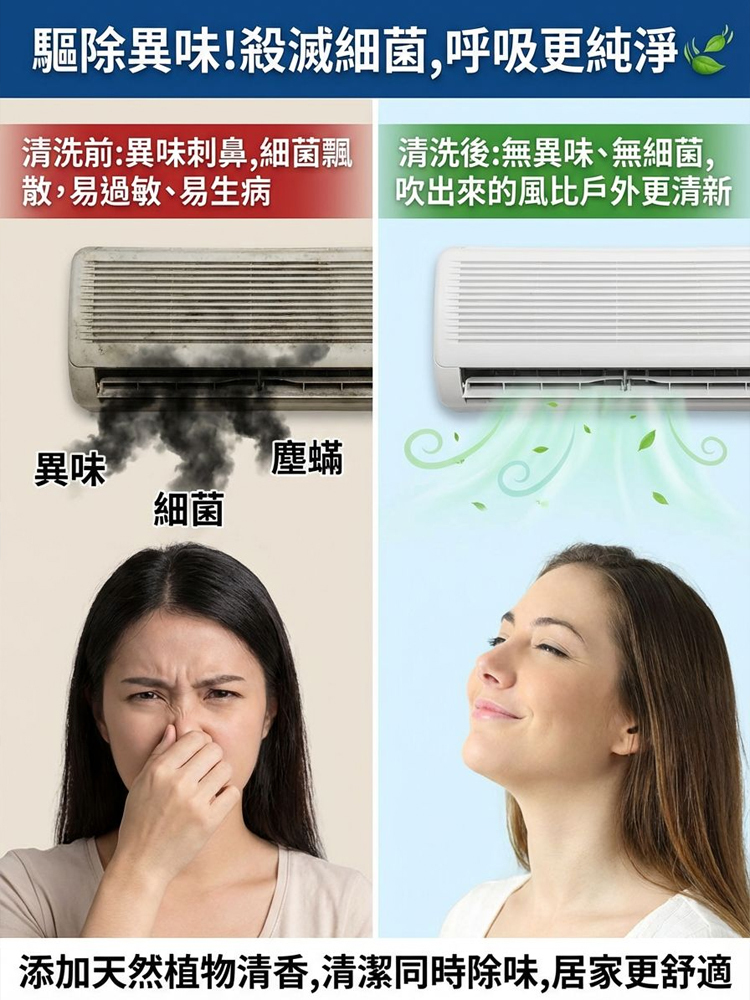 冷氣風扇免拆清洗劑