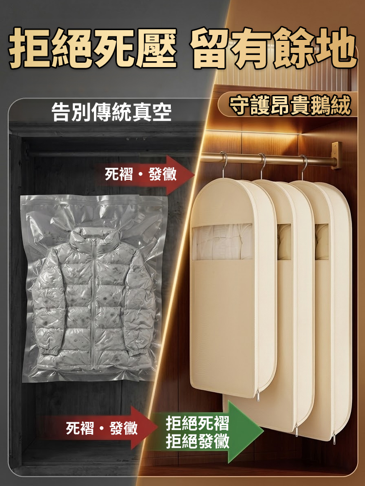 防潮防黴立體壓縮收納袋
