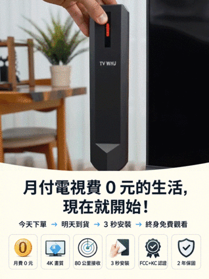 HFH-軍工級4K超清雷達天線