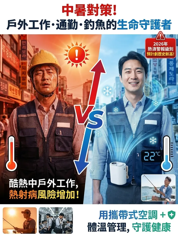 半導體冷氣夾式風扇