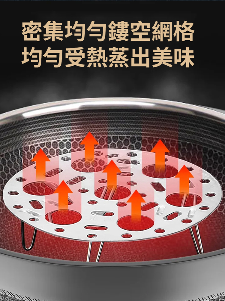 加厚不銹鋼折疊蒸架