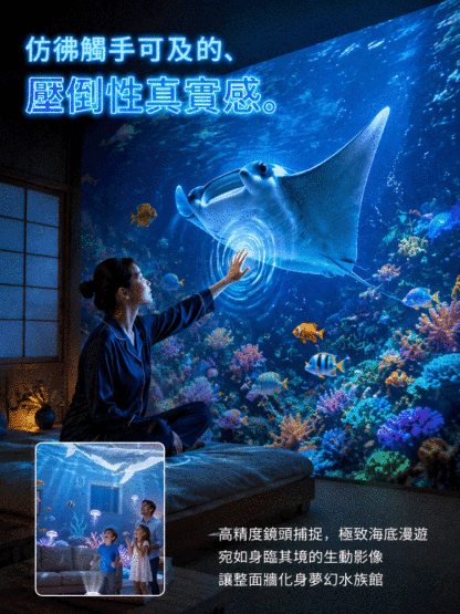 HFH-七彩夢幻旋轉投影燈