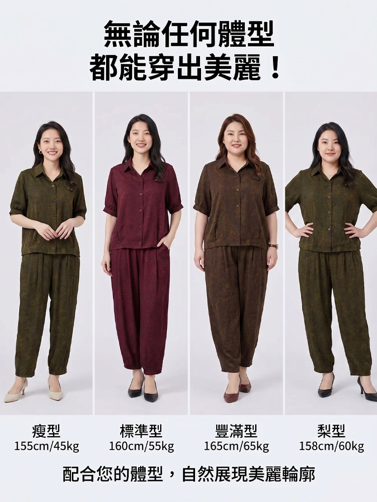 【瞬感清涼】涼感天絲短袖套裝