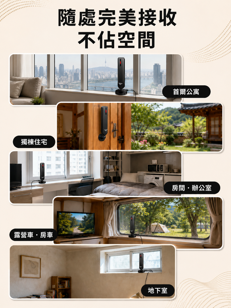 HFH-軍工級4K超清雷達天線