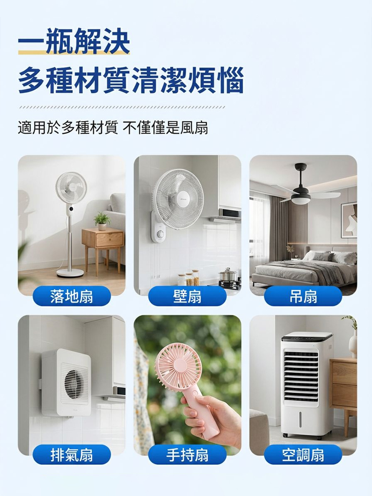 冷氣風扇免拆清洗劑