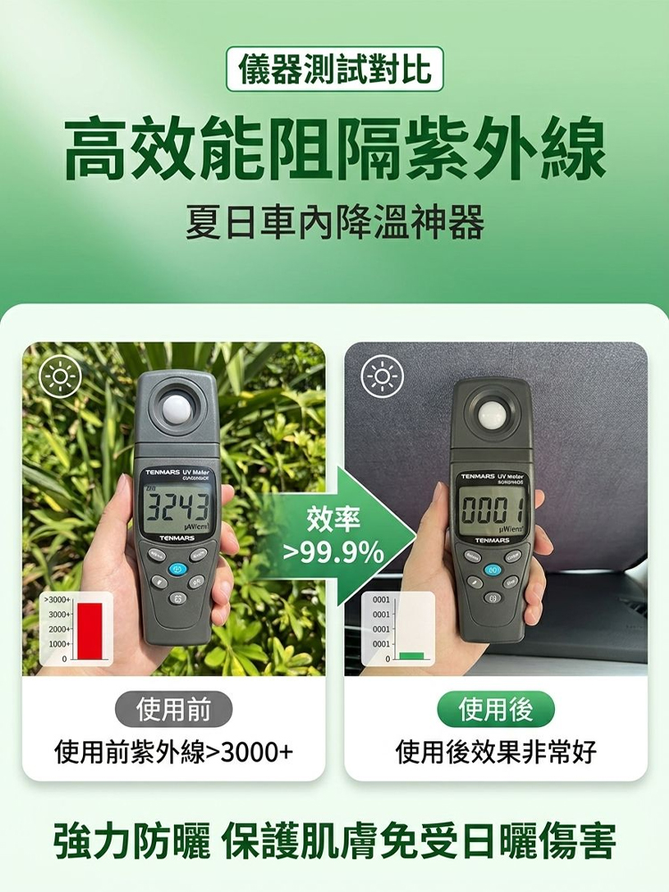 靜電吸附防曬隔熱隱私簾 主駕駛專用遮光