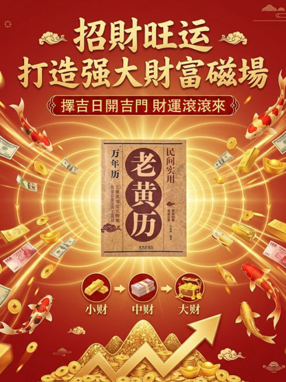 【事半功倍的順流秘訣】千古傳承實用老黃曆