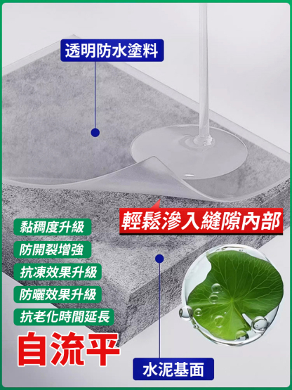 透明防水補漏膠