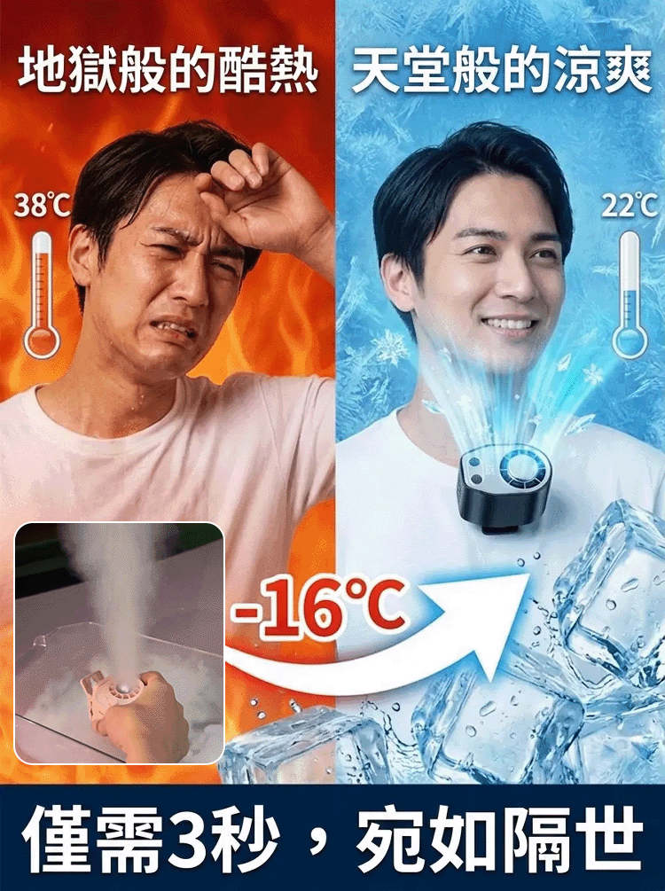 [直降16度]半導體冷卻夾式風扇