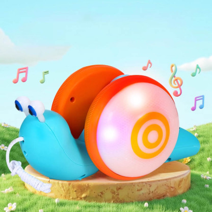 🐌หอยทากลากเชือก ✨ดึงแล้วคลาน น่ารักสุดๆ ของเล่นเสริมพัฒนาการเด็ก เพลินได้ทั้งวัน