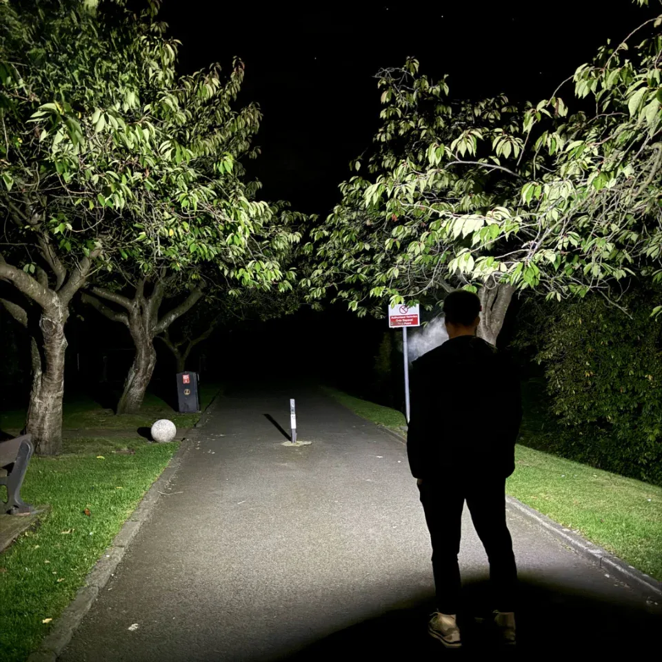 All perspectives LED Headtorch