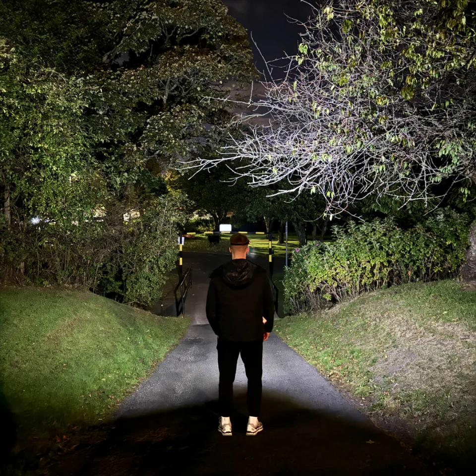 All perspectives LED Headtorch