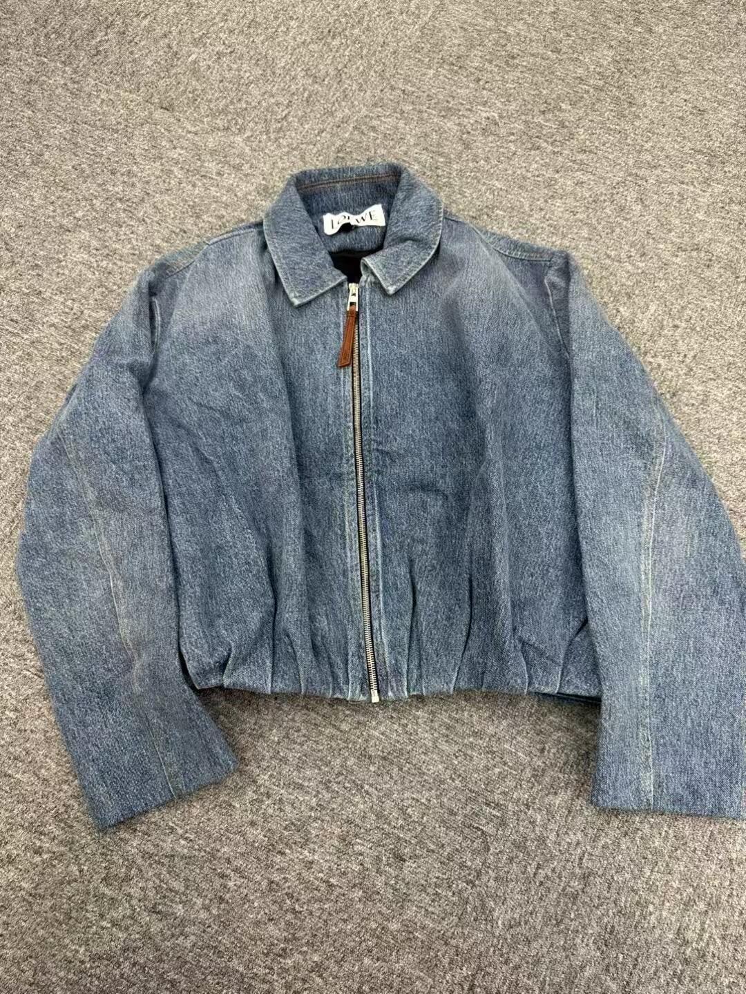 3 LOE Frayed Denim Jacket