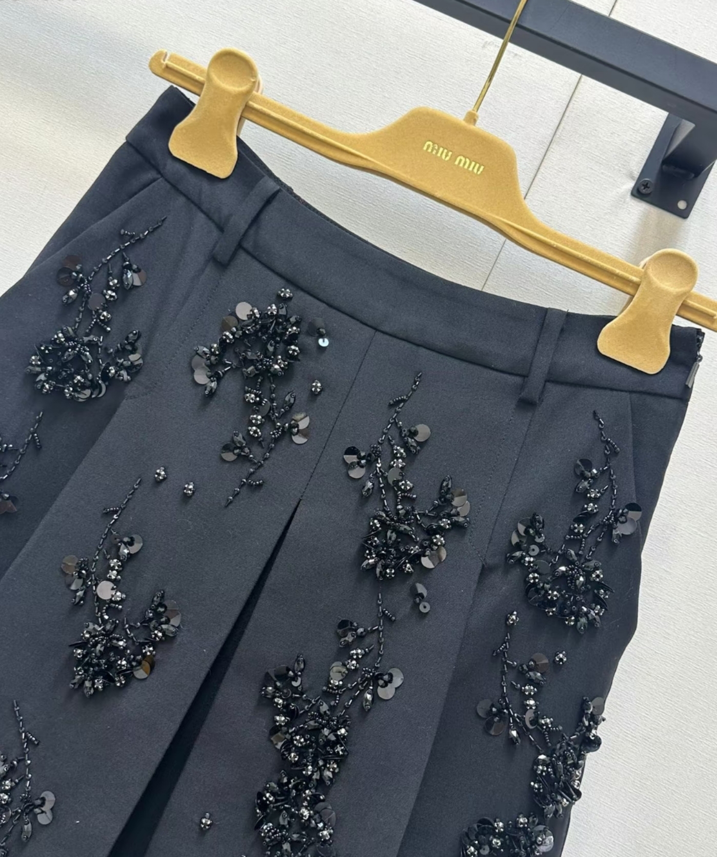 Miu beaded skirt