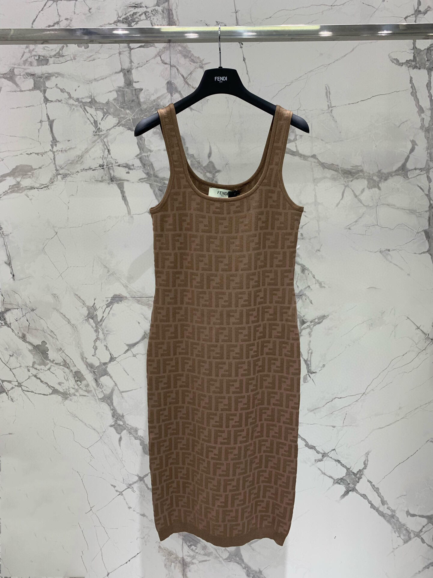 Fedi Knit Collection Halter Dress
