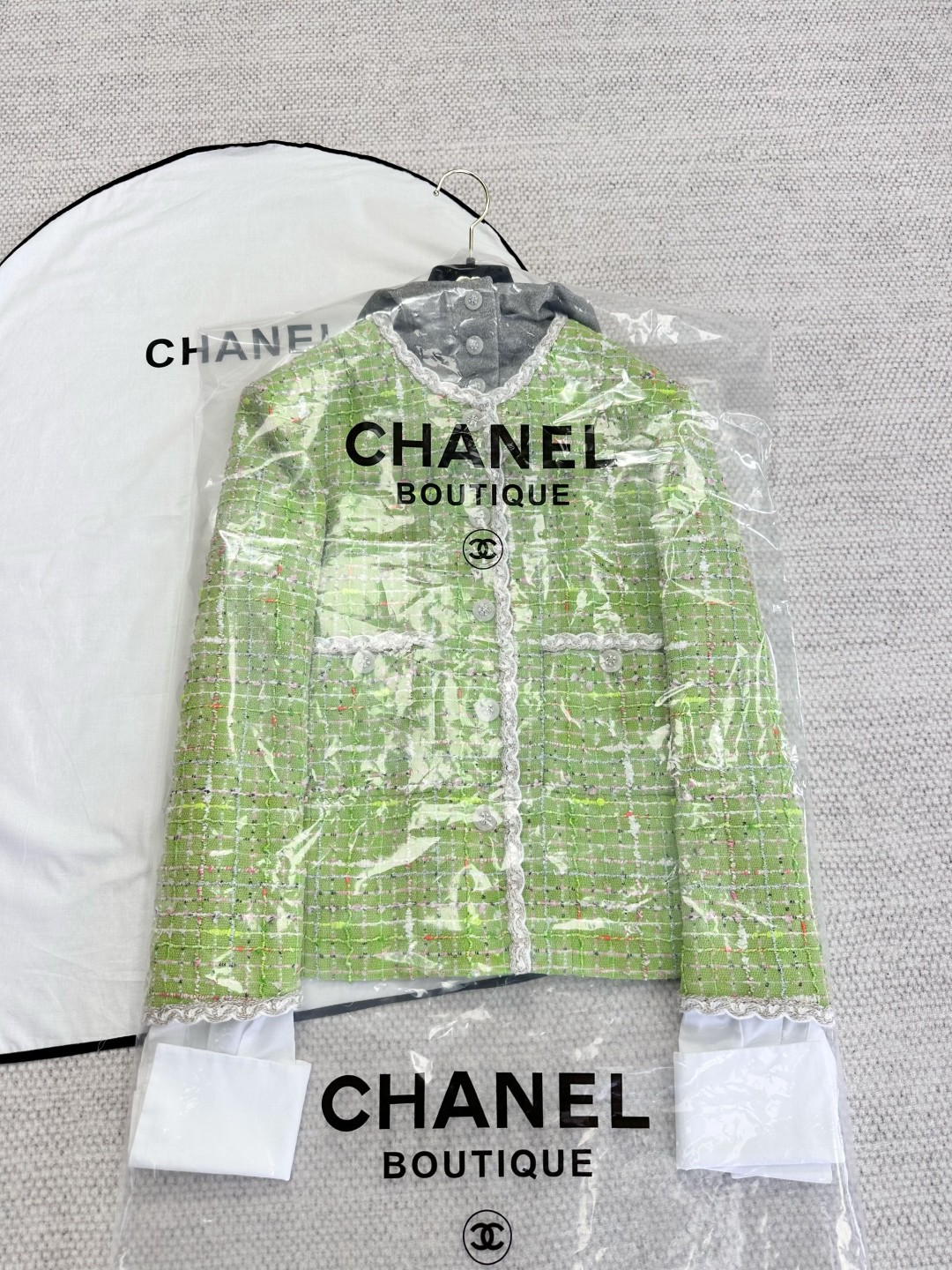 Miu Gray Sweatshirt Jacket