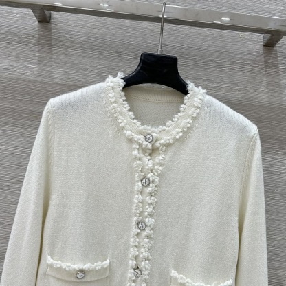 CHANE25SS Spice Round Neck Cardigan Jacket