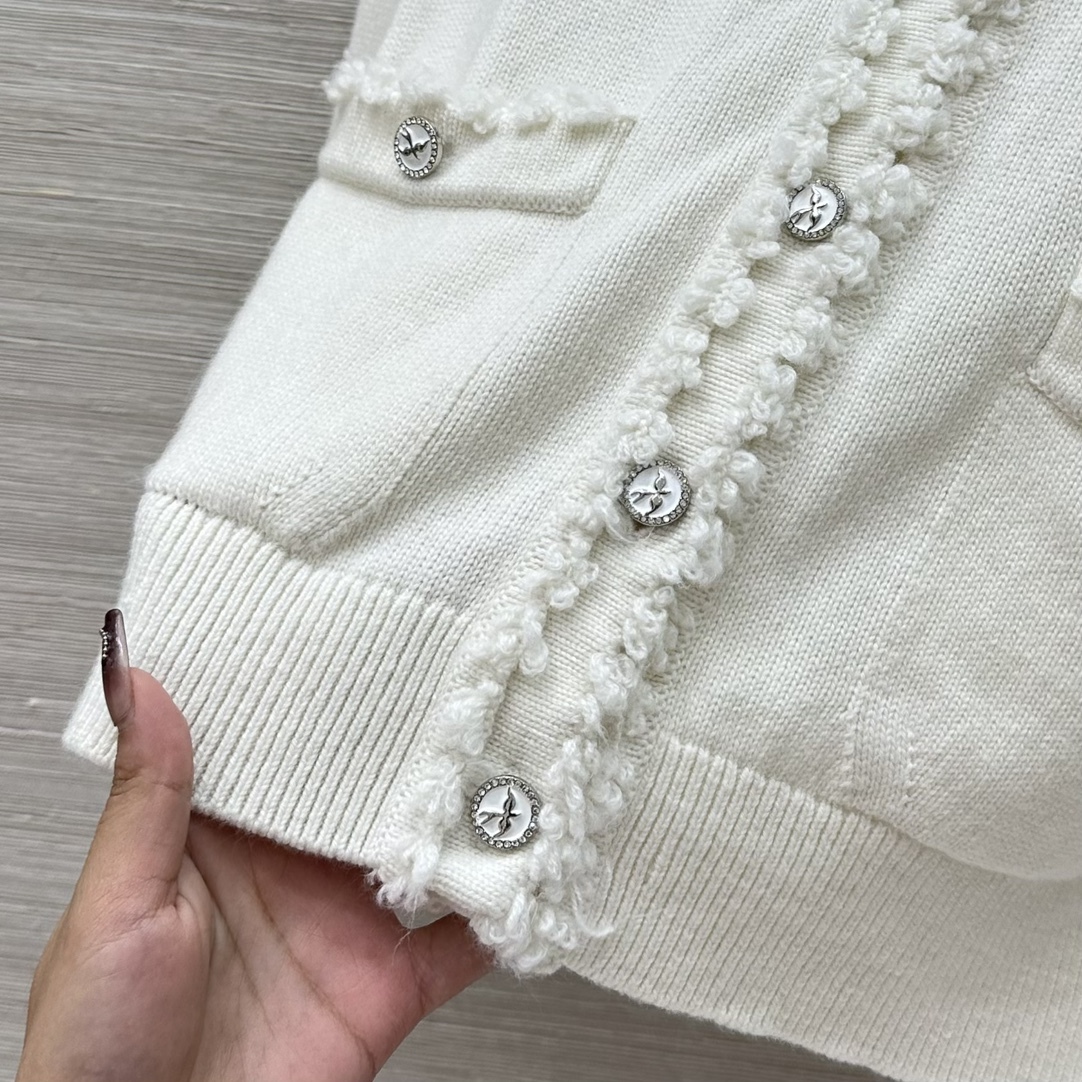 CHANE25SS Spice Round Neck Cardigan Jacket