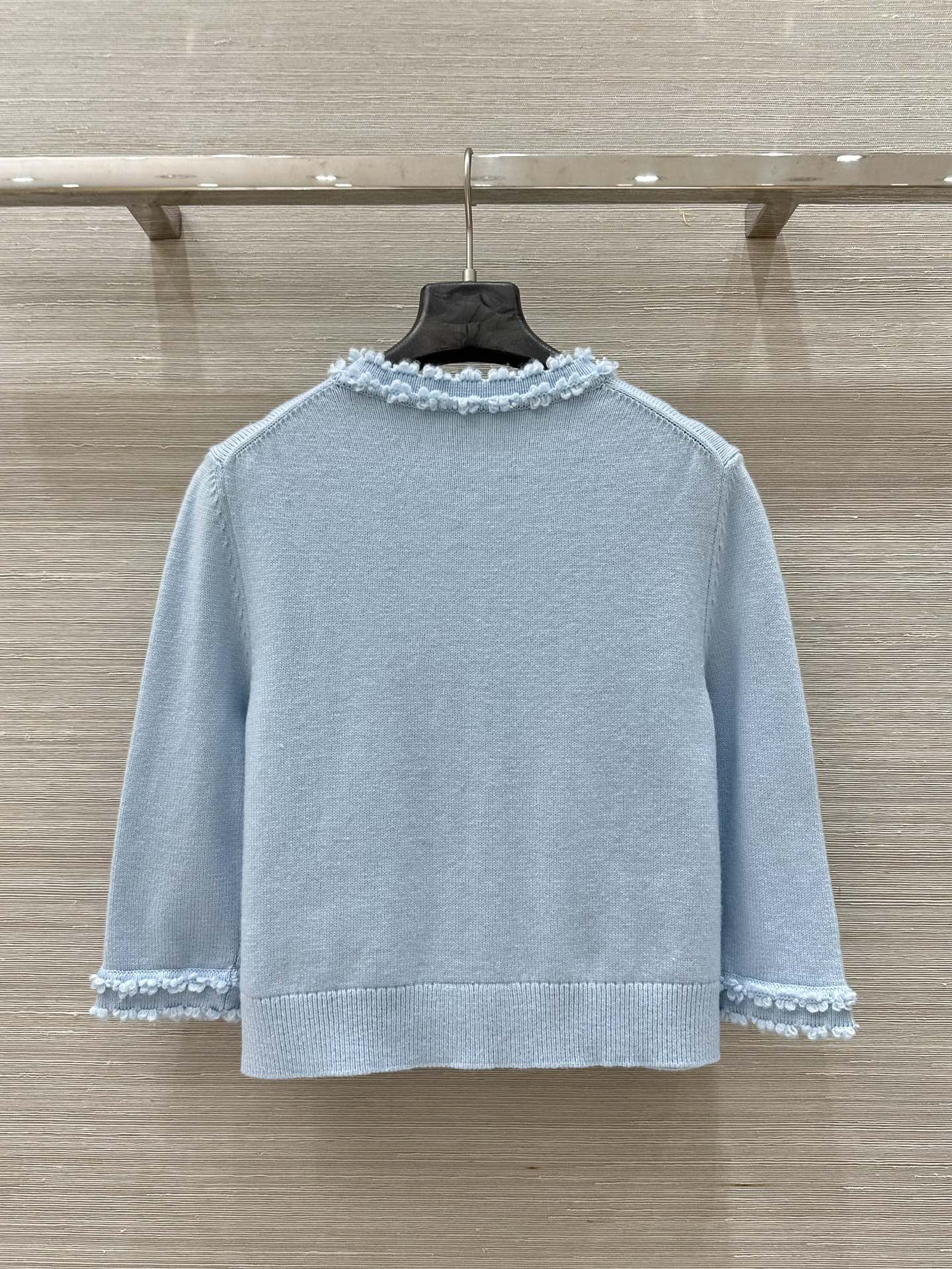 CHANE25SS Spice Round Neck Cardigan Jacket