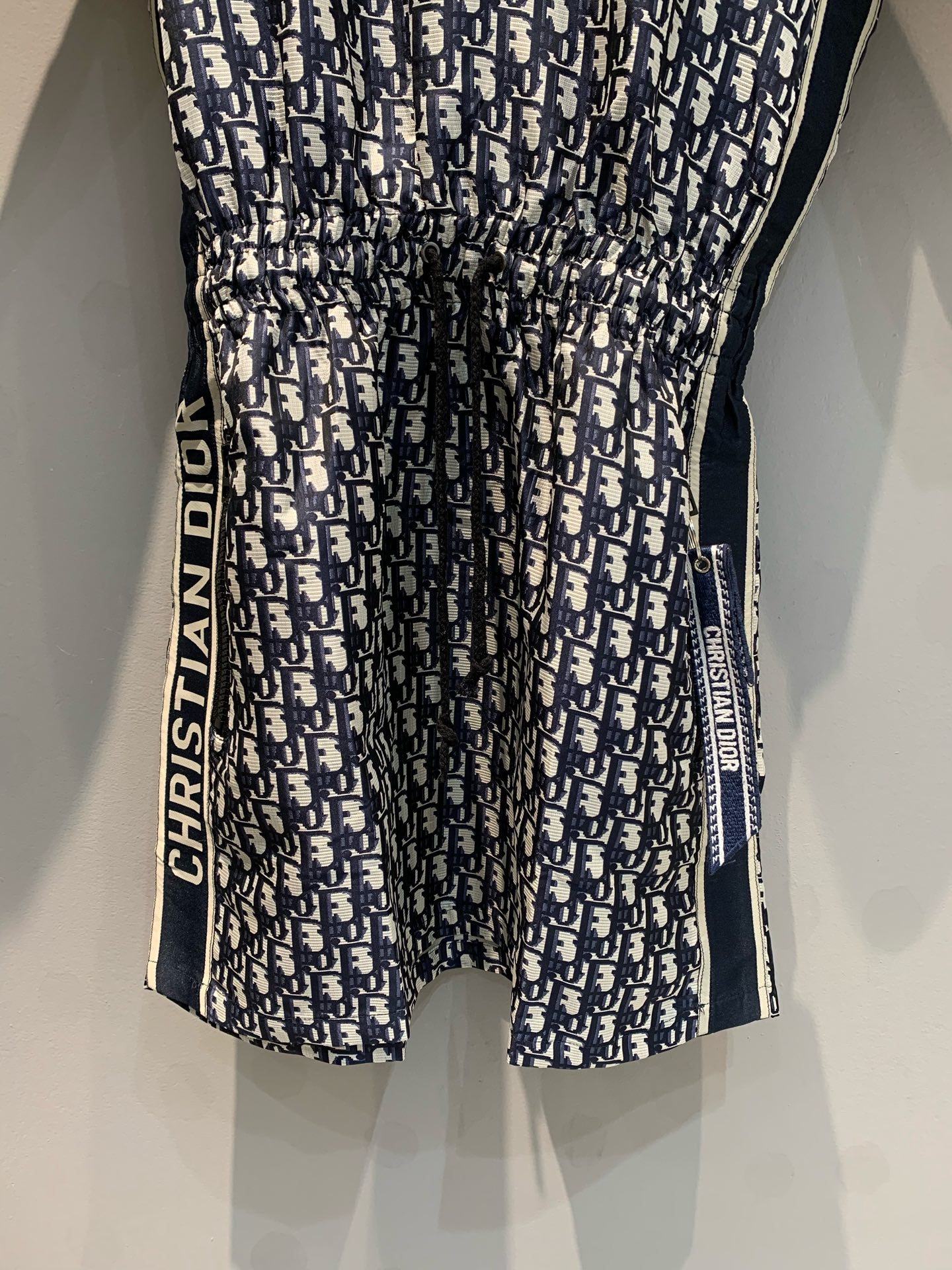 DIO Jacquard Short Sleeve Dress