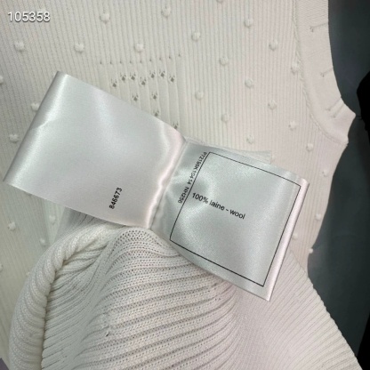 CHNEL Double C Cutout Polka Dot Dress