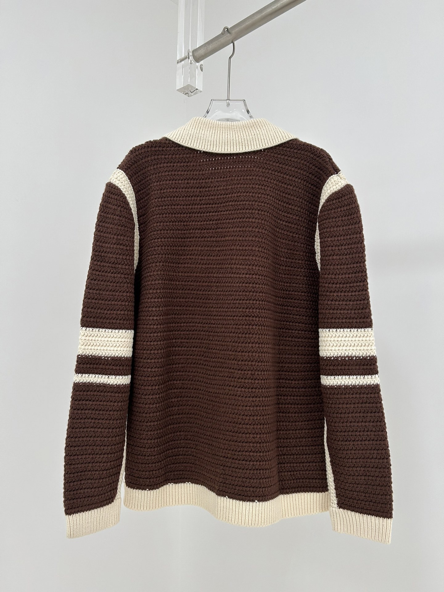 Miu Two-Way Zipper Knit Cardigan