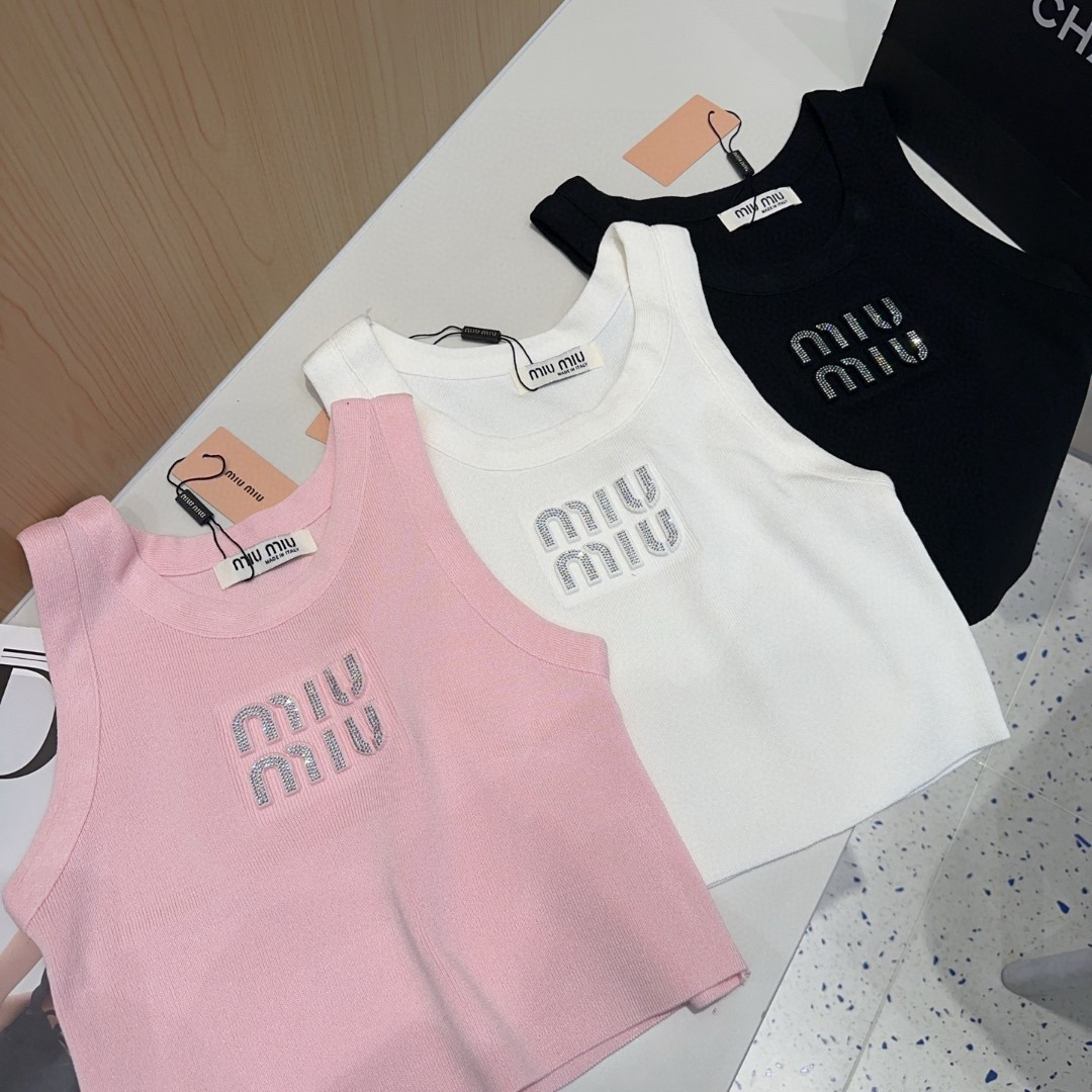 MIU25SS monogrammed vest