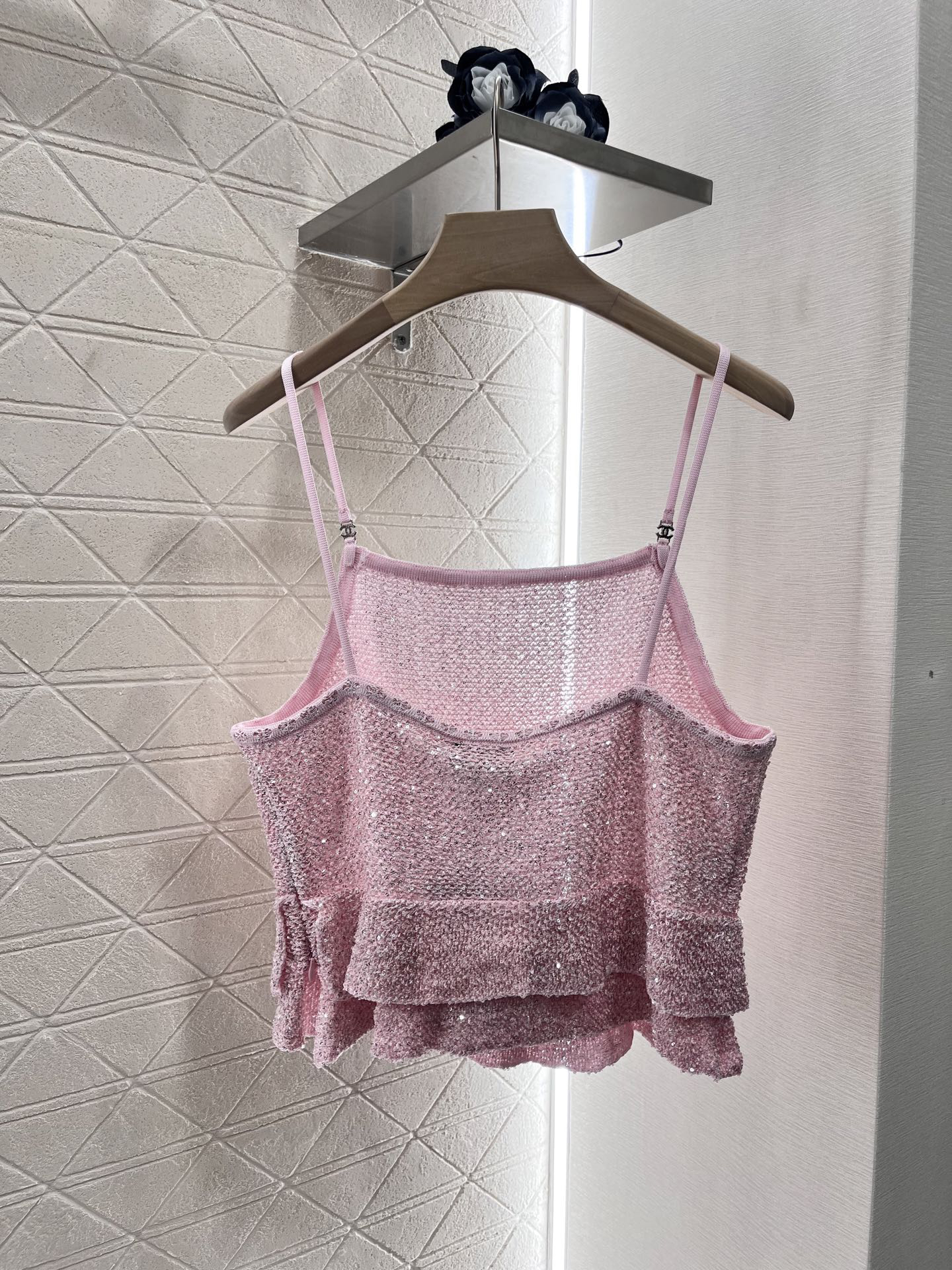 CHANE25SS Ruffled Suspenders