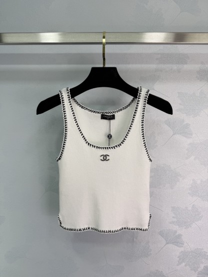 CHANE25SS knitted vest