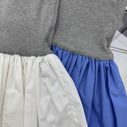 MIU25SS Sheath Patchwork Dress