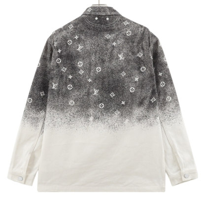 LU Star Rendered Aged Denim Jacket