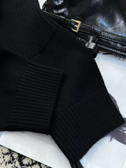 XX Elastic long sleeved knitted sweater in 3 colors