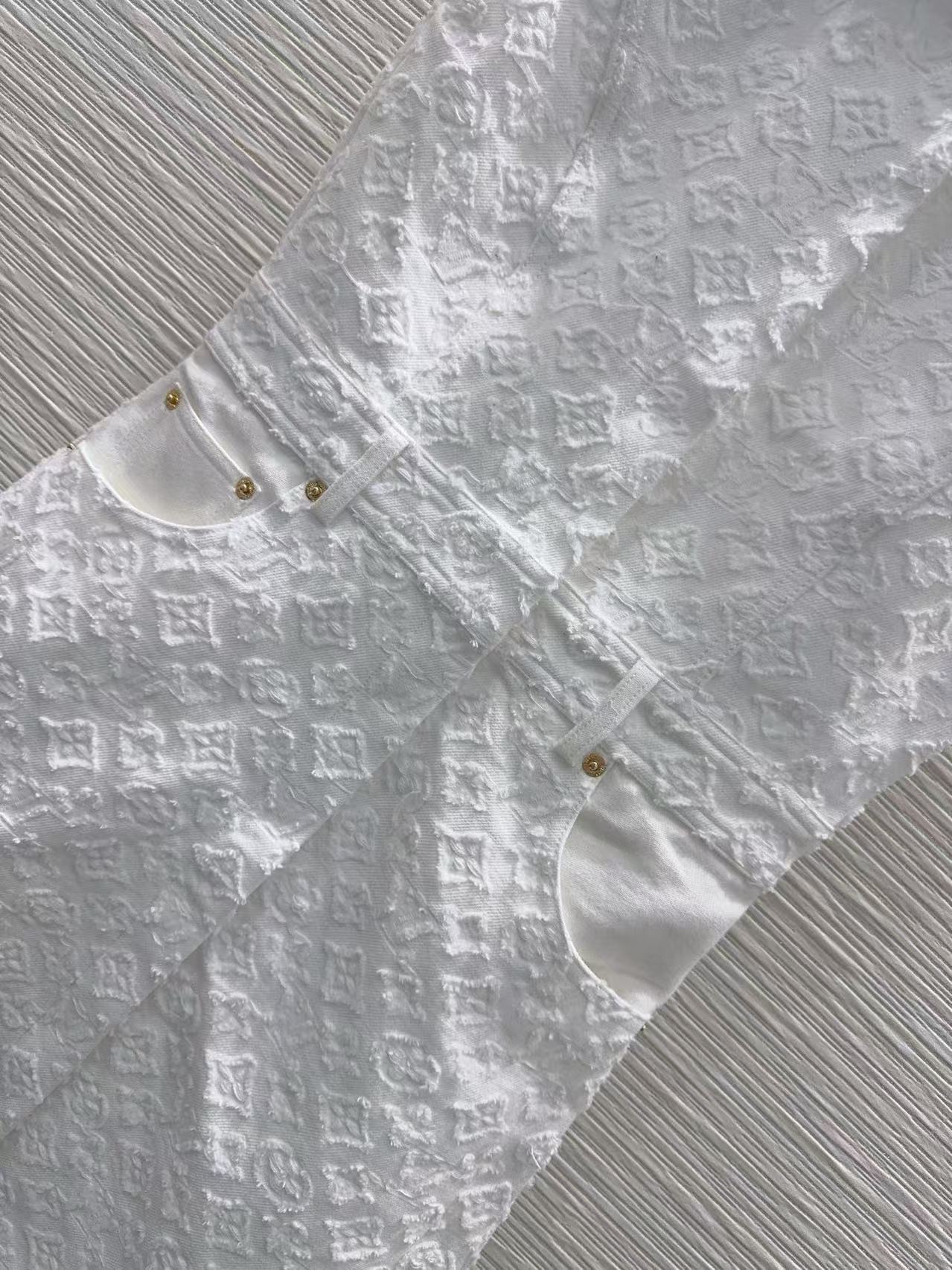 LV Monogram Collar Sleeveless Dress