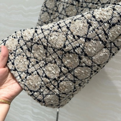 DIO Knitted Rattan Plaid Temperament Half-body Skirt