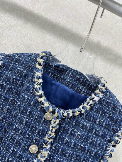 CC 25SS Blue textile vest