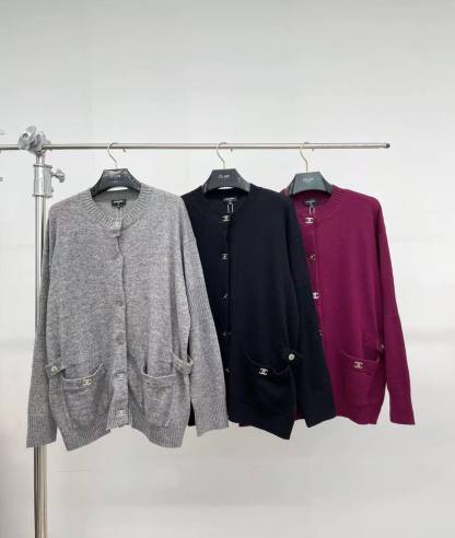 CC Metal button knitted cardigan
